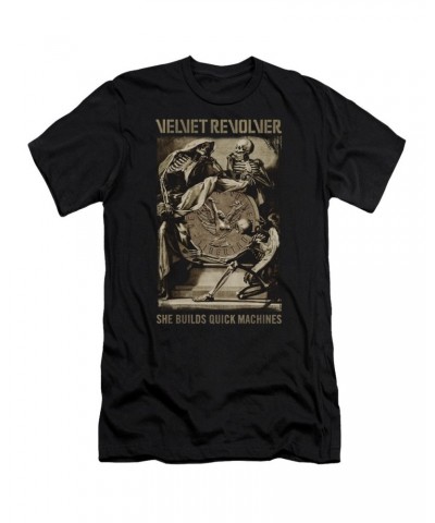 Velvet Revolver Slim-Fit Shirt | QUICK MACHINES Slim-Fit Tee $8.20 Shirts