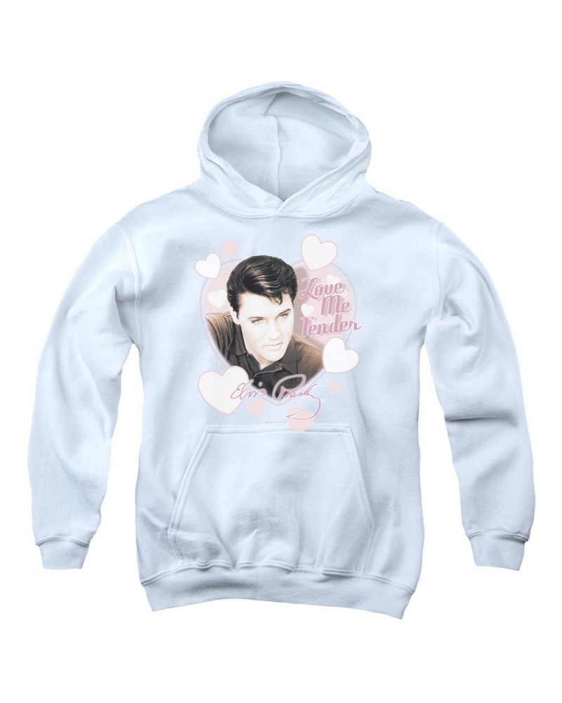 Elvis Presley Youth Hoodie | LOVE ME TENDER Pull-Over Sweatshirt $12.18 Sweatshirts