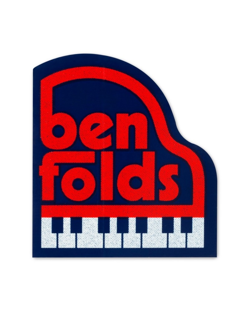 Ben Folds Piano Sticker $0.37 Accessories