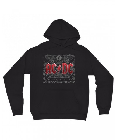 AC/DC Hoodie | Black Ice Album Cover Art Hoodie $13.18 Sweatshirts