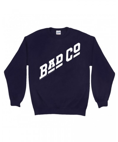 Bad Company Sweatshirt | Classic Logo White Sweatshirt $10.83 Sweatshirts