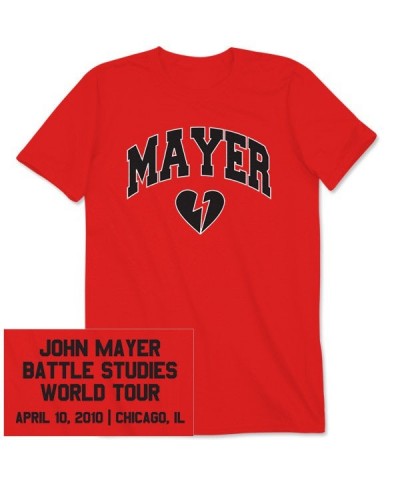 John Mayer Unisex Chicago IL Event Shirt $15.05 Shirts