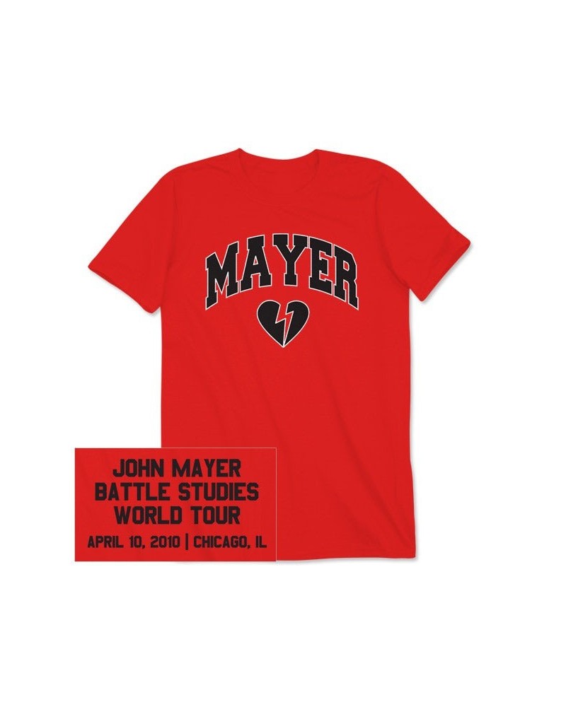 John Mayer Unisex Chicago IL Event Shirt $15.05 Shirts