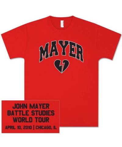 John Mayer Unisex Chicago IL Event Shirt $15.05 Shirts