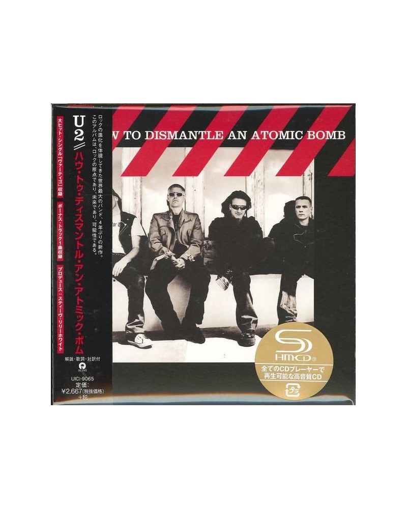 U2 HOW TO DISMANTLE AN ATOMIC BOMB (LIMITED SHM/MINI LP SLEEVE) CD $9.90 Vinyl