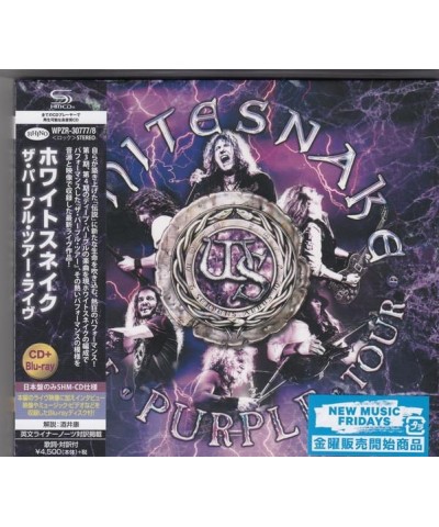 Whitesnake PURPLE TOUR LIVE (CD/BD) CD $25.44 CD