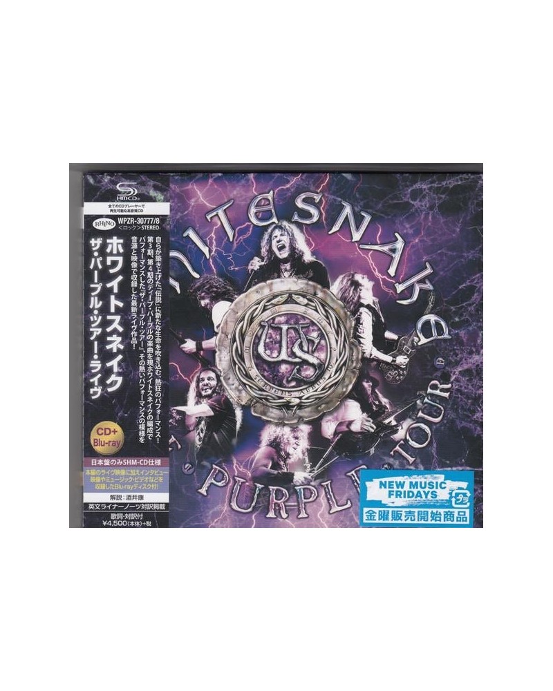 Whitesnake PURPLE TOUR LIVE (CD/BD) CD $25.44 CD