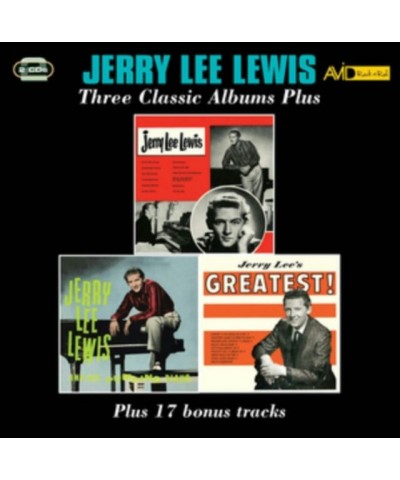 Jerry Lee Lewis CD - Three Classic Albums $8.42 CD