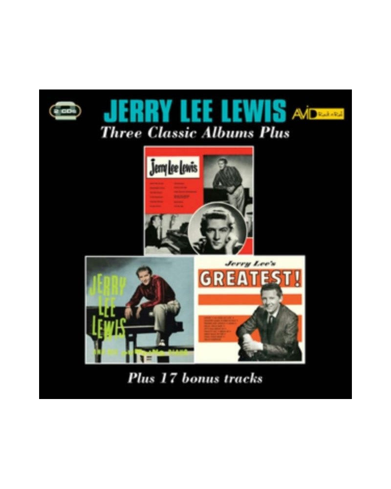 Jerry Lee Lewis CD - Three Classic Albums $8.42 CD