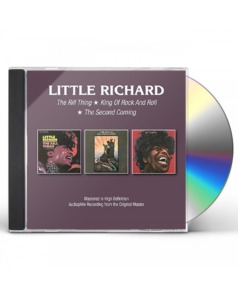 Little Richard THRILL THING/KING OF ROCK & ROLL/SECOND COMING CD $7.44 CD