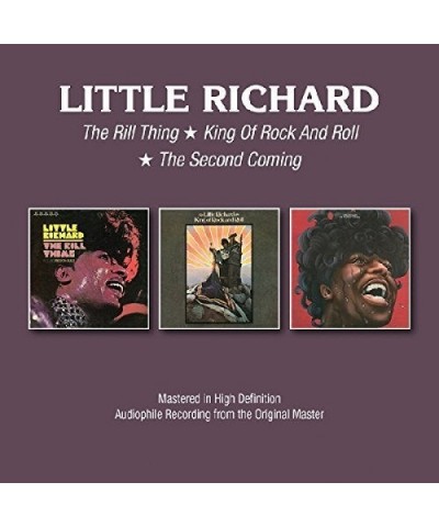 Little Richard THRILL THING/KING OF ROCK & ROLL/SECOND COMING CD $7.44 CD