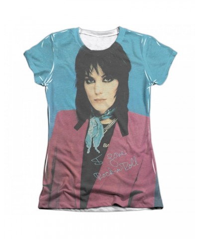 Joan Jett & the Blackhearts Junior's Shirt | I LOVE ROCK AND ROLL Junior's Tee $9.40 Shirts