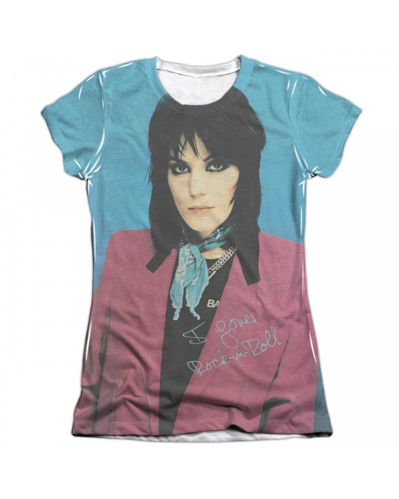 Joan Jett & the Blackhearts Junior's Shirt | I LOVE ROCK AND ROLL Junior's Tee $9.40 Shirts