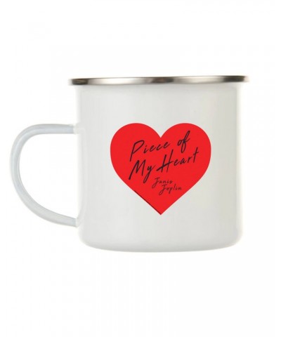 Janis Joplin Piece Of My Heart ™ Camping Mug $10.00 Drinkware