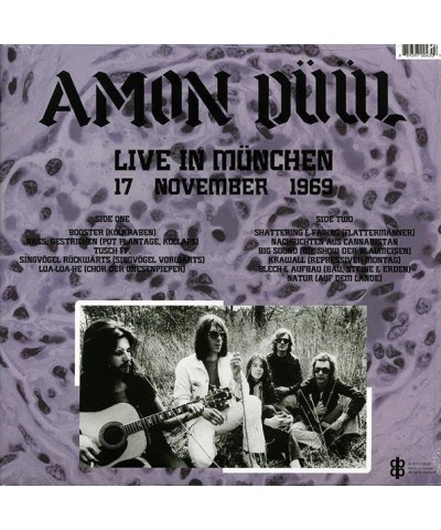 Amon Düül LP - Live In Munchen 17 November 1969 (Vinyl) $14.38 Vinyl