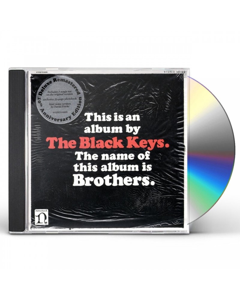 The Black Keys BROTHERS (DELUXE REMASTERED ANNIVERSARY EDITION) CD $8.00 CD