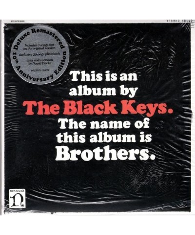 The Black Keys BROTHERS (DELUXE REMASTERED ANNIVERSARY EDITION) CD $8.00 CD