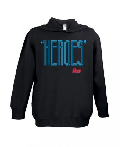 David Bowie Heroes Red/Blue Youth Hoodie $17.10 Sweatshirts