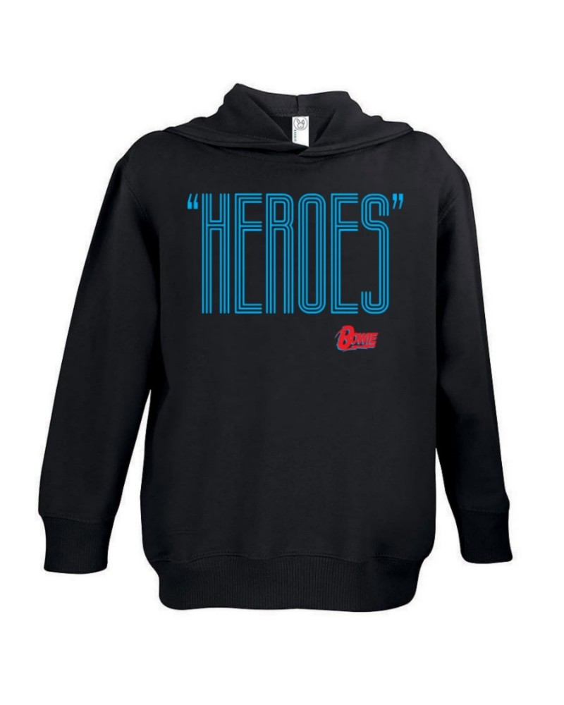 David Bowie Heroes Red/Blue Youth Hoodie $17.10 Sweatshirts