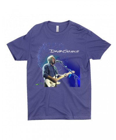 David Gilmour T-Shirt | Singing Design Shirt $10.23 Shirts