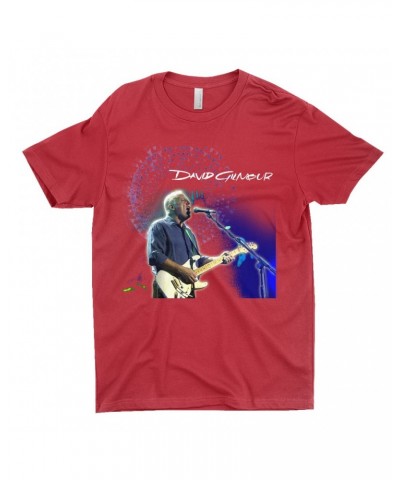 David Gilmour T-Shirt | Singing Design Shirt $10.23 Shirts