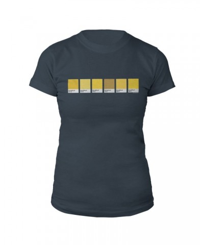 Coldplay Yellow Pantone Strip Women's Tee $12.23 Shirts