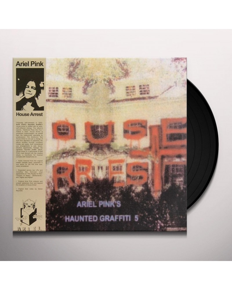 Ariel Pink's Haunted Graffiti HOUSE ARREST (REMASTERED) (2LP/DL CARD/COVER REDESIGN BY HIM) Vinyl Record $10.53 Vinyl