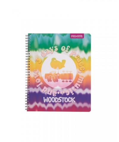 Woodstock Circular Text Tie Dye Notebook $2.79 Accessories