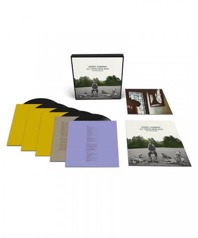 George Harrison All Things Must Pass (Deluxe 5 LP Box Set) (Vinyl) $37.08 Vinyl