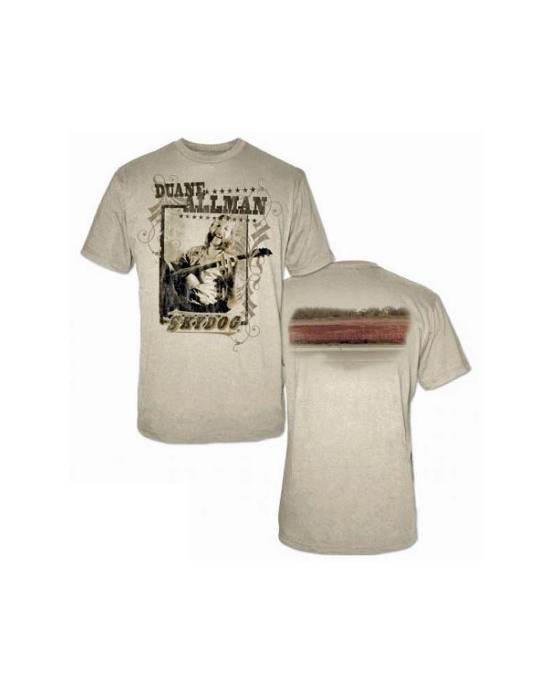 Duane Allman T Shirt | Duane Allman Skydog T-Shirt $8.19 Shirts