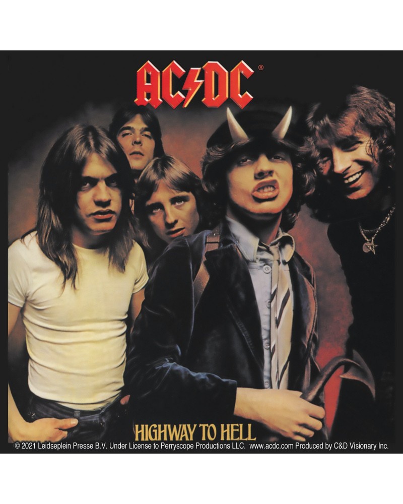 AC/DC Highway To Hell 4"x4" Sticker $0.75 Accessories