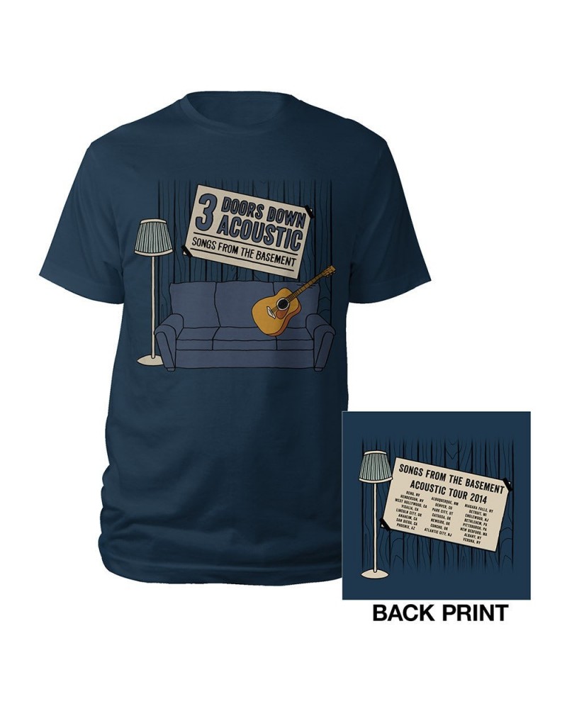 3 Doors Down Acoustic Spring Tour Tee $4.98 Shirts