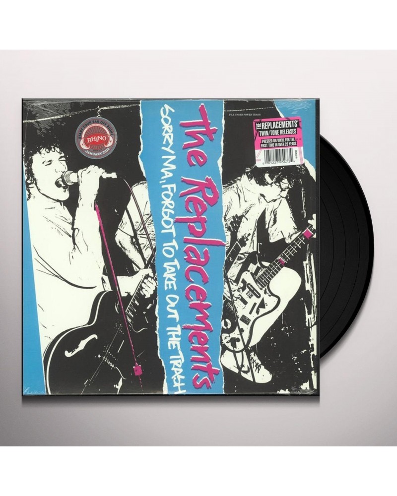 The Replacements SORRY MA FORGOT TO TAKE OUT THE TRASH Vinyl Record $10.26 Vinyl