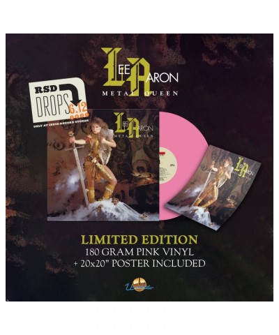 Lee Aaron Metal Queen (Opaque Pink Vinyl) $17.82 Vinyl