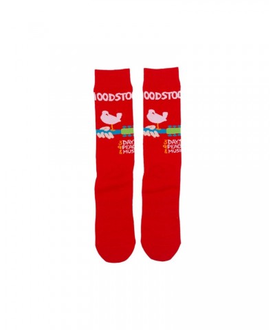 Woodstock 3 Days of Peace Socks $2.94 Footware