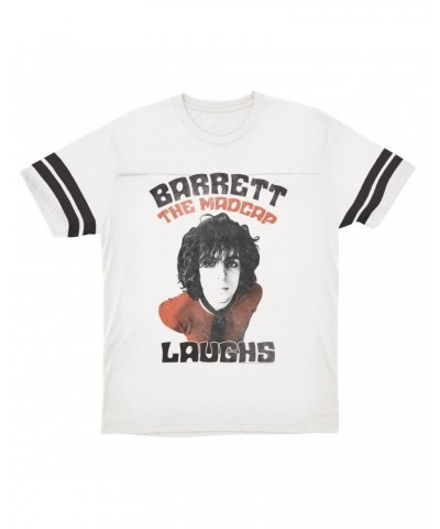 Syd Barrett T-Shirt | Vintage Distressed Vintage Madcap Laughs Football Shirt $12.19 Shirts