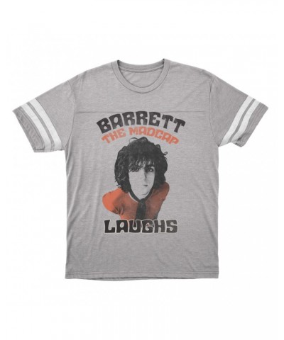 Syd Barrett T-Shirt | Vintage Distressed Vintage Madcap Laughs Football Shirt $12.19 Shirts