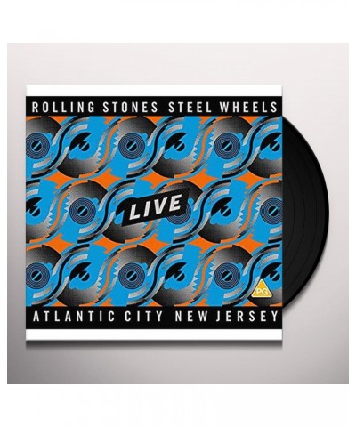 The Rolling Stones STEEL WHEELS LIVE: ATLANTIC CITY NEW JERSEY Vinyl Record $31.50 Vinyl