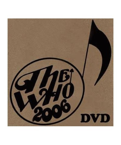 The Who LIVE: 11.04.06 HOLLYWOOD CA (1) DVD $4.50 Videos