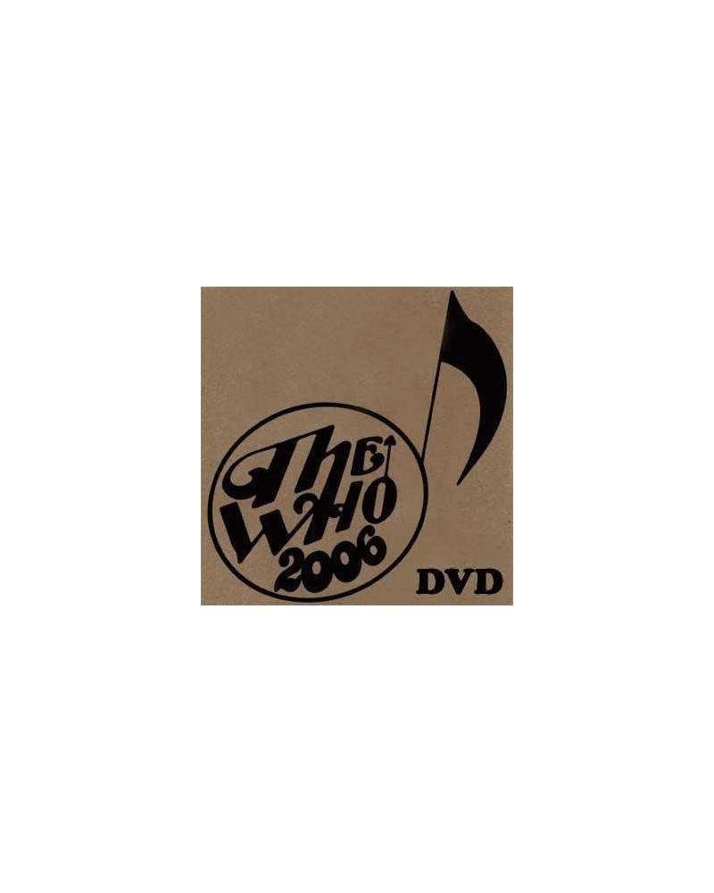 The Who LIVE: 11.04.06 HOLLYWOOD CA (1) DVD $4.50 Videos