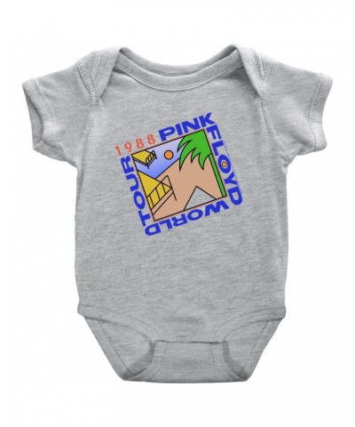 Pink Floyd Baby Short Sleeve Bodysuit | '88 World Tour Bodysuit $6.98 Kids