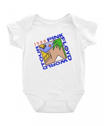 Pink Floyd Baby Short Sleeve Bodysuit | '88 World Tour Bodysuit $6.98 Kids