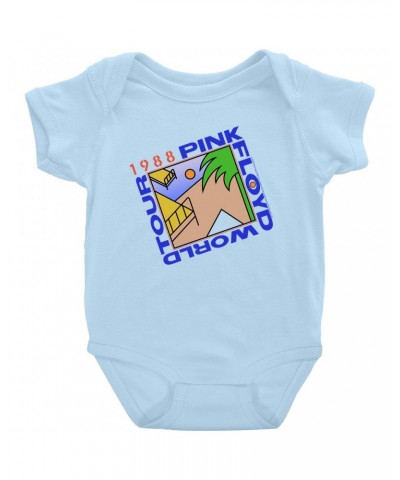 Pink Floyd Baby Short Sleeve Bodysuit | '88 World Tour Bodysuit $6.98 Kids