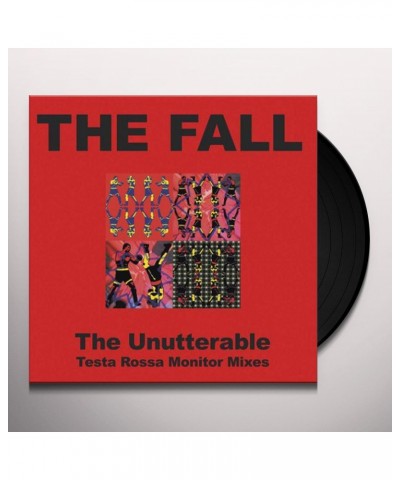 The Fall UNUTTERABLE: TESTA ROSSA MONITOR MIXES Vinyl Record $11.20 Vinyl