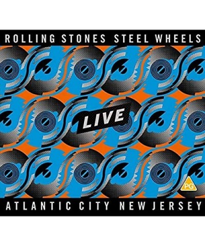 The Rolling Stones STEEL WHEELS LIVE: ATLANTIC CITY NEW JERSEY Vinyl Record $31.50 Vinyl