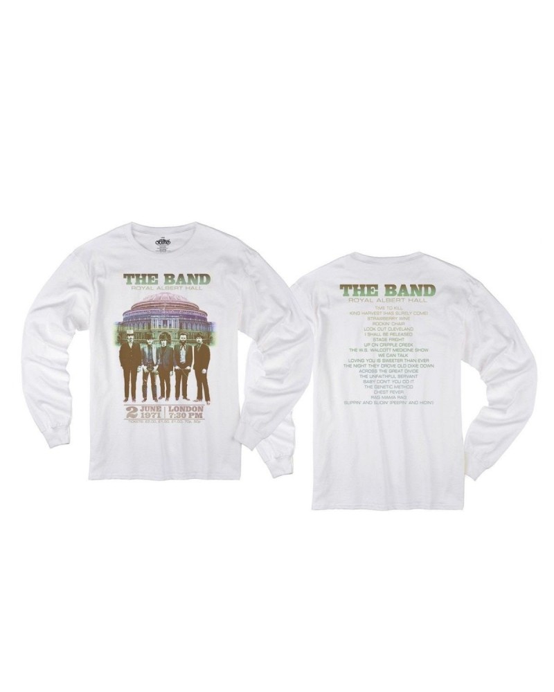 The Band Live at Royal Albert Hall 1971 White Longsleeve T-Shirt $18.90 Shirts