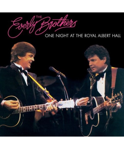 The Everly Brothers ONE NIGHT AT THE ROYAL ALBERT HALL (PINK) Vinyl Record $14.16 Vinyl