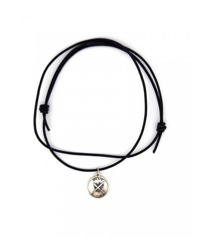 Blue October Heart X Circle Necklace $30.80 Accessories