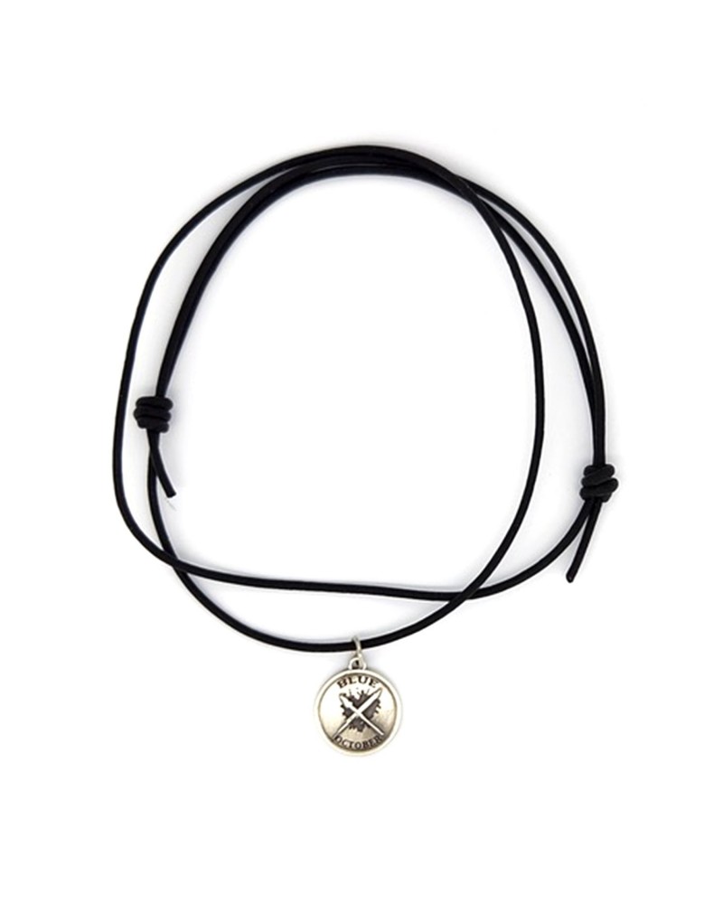 Blue October Heart X Circle Necklace $30.80 Accessories