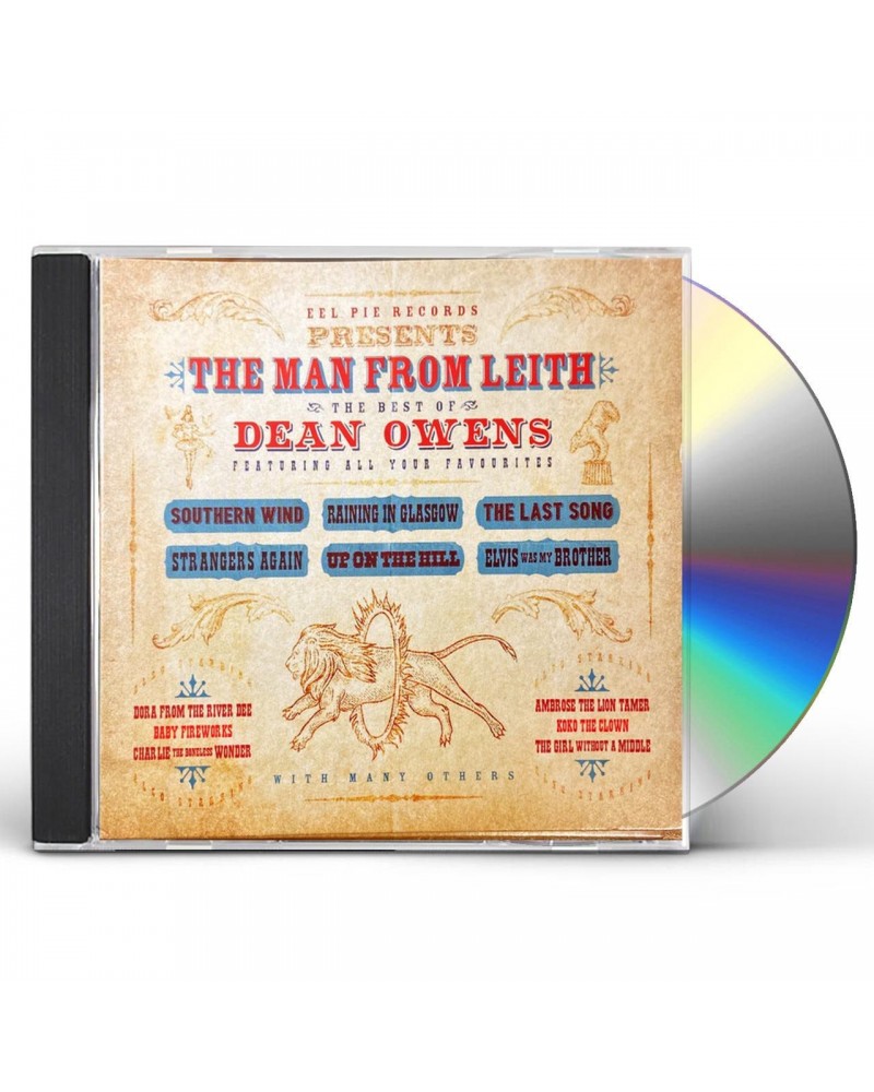 Dean Owens MAN FROM LEITH: THE BEST OF DEAN OWENS CD $7.14 CD